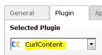 Curl Content plugin